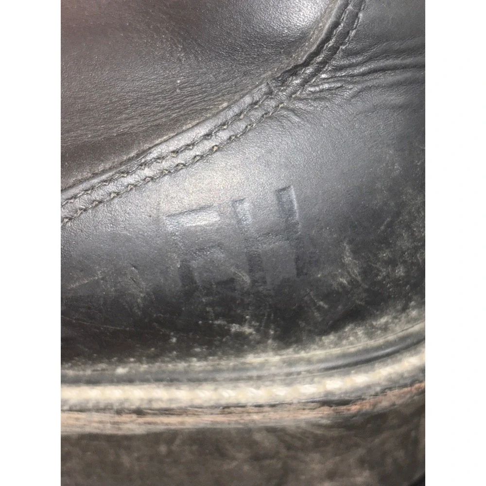 Carolina 1905 Linesman Boots Mens 10 Black Leather Vibram Sole USA Made EH Rated